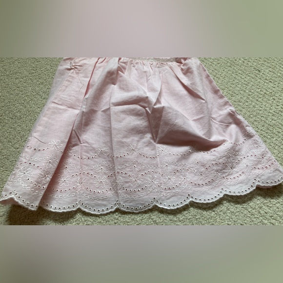 CoolClub pink baby girl summer linen dress 9-12mo (80Euro size) with head band. - Picture 3 of 4